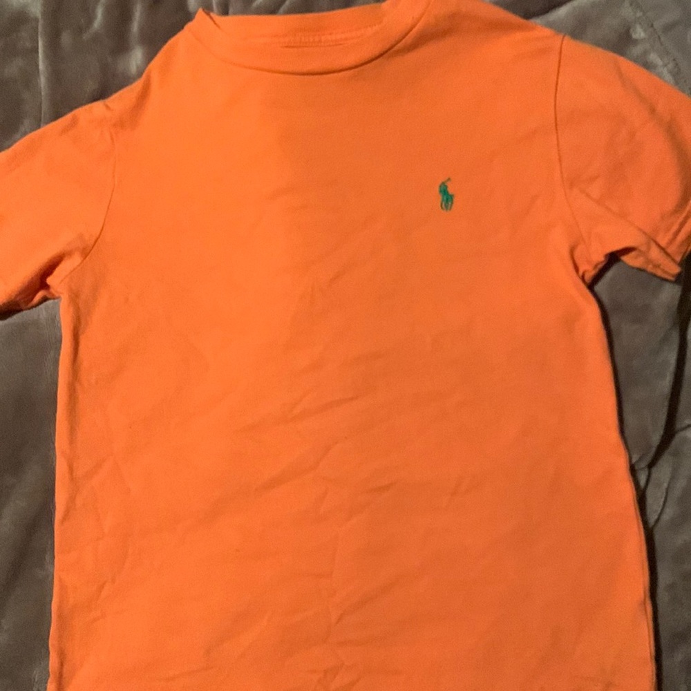 Boy’s Polo Tee shirt/Orange size 8